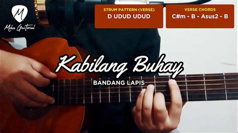 Kabilang Buhay Bandang Lapis Easy Chords Guitar Tutorial YouTube