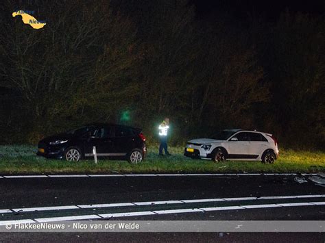 Vijf Voertuigen Betrokken Bij Kettingbotsing N59 Oude Tonge Omroep