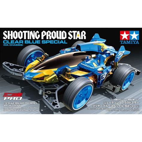 Tamiya 95573 Shooting Proud Star Clear Blue Special MA Chassis Mini