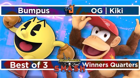 Bumpus Pac Man Vs Kiki Diddy Kong Winners Quarters Boardwalk