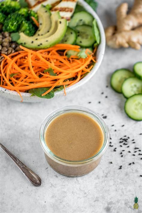 Ginger Miso Dressing Recipe Miso Ginger Dressing Miso Salad