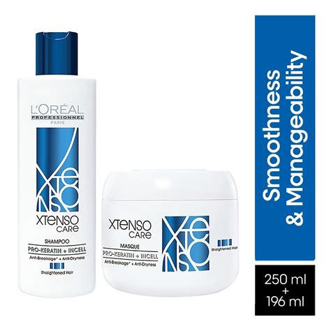 L Oreal Professionnel Paris Xtenso Care Shampoo 250 Ml And Hair Mask 196 Gm Ebay