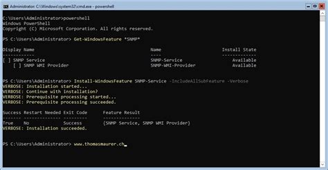 Install Snmp On Windows Server Core Thomas Maurer