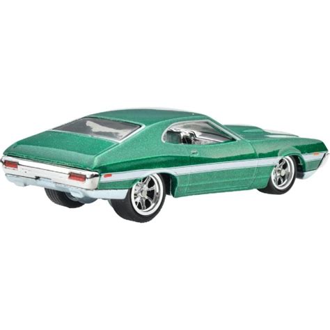 Метална количка Hot Wheels Fast and Furious 1972 Ford Gran Torino Sport HYP72 Toyzz Shop