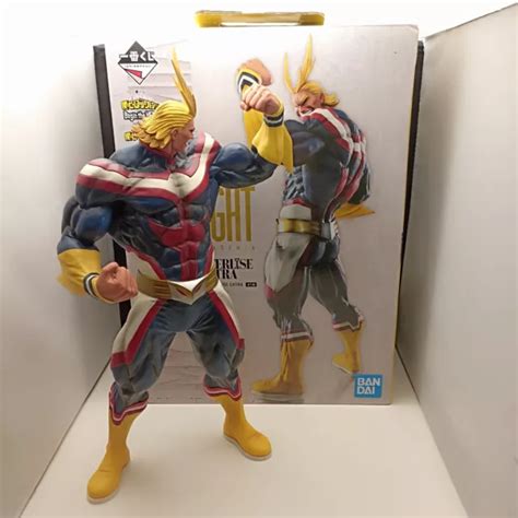 FIGURINE STATUE ALL Might Masterlise Extra Bandai My Hero Academia 33cm