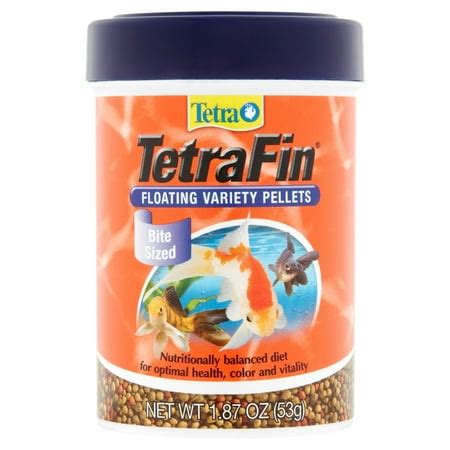 Tetra TetraFin Floating Variety Goldfish Pellets, 1.87 oz - Walmart.com