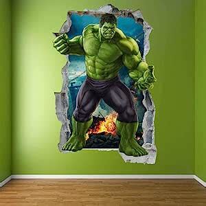 Wandtattoo Hulk Superhelden Wandaufkleber Aufkleber Druckkunst