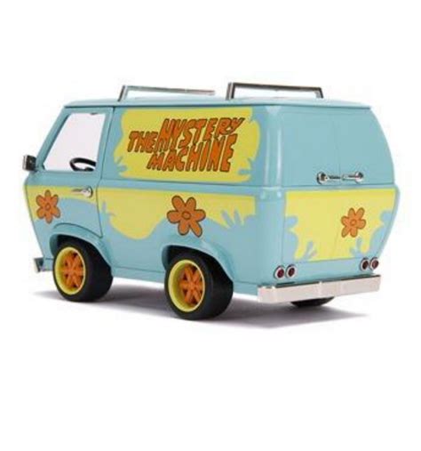 Jada Toys 124 The Mystery Machine Van With Shaggy And Scooby Doo