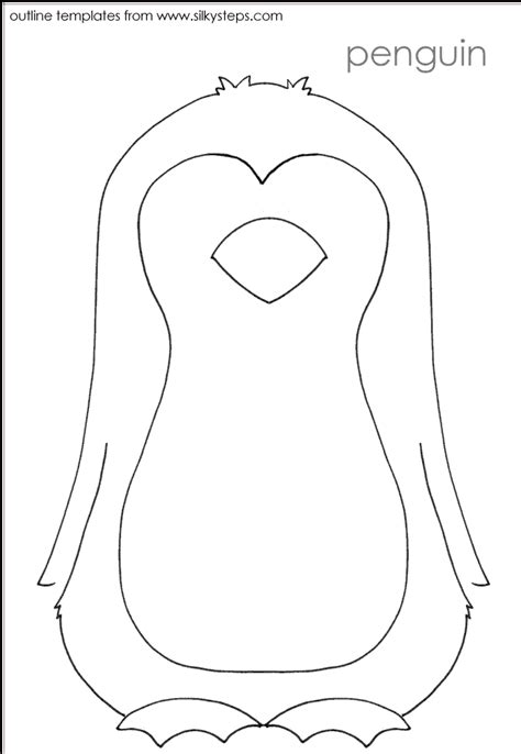 Penguin Drawing Outline at GetDrawings | Free download