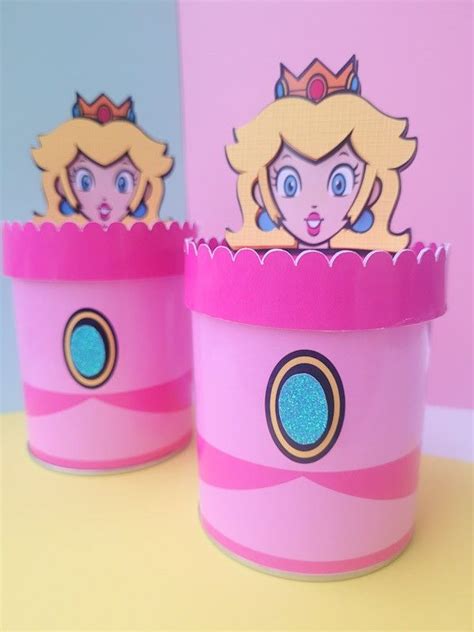 Princess Peach Pringles Fiesta De Mario Bros Fiesta Princesa Peach