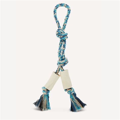 Joyhound 4-Knot Rope with Bone Dog Toy