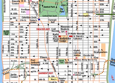 Printable Map Of Midtown Manhattan | Stephenson