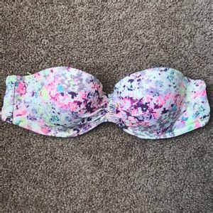 Victoria S Secret Swim Victorias Secret Strapless Push Up Bikini Top Poshmark