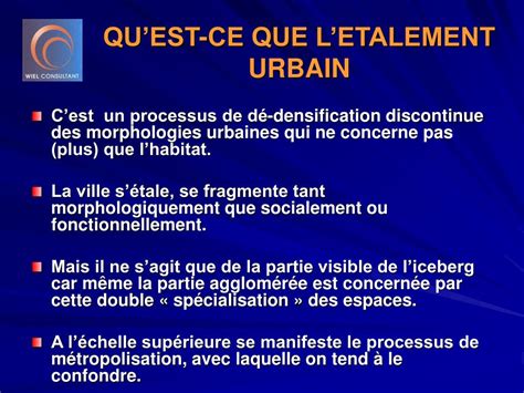 PPT CRITIQUE DE LETALEMENT URBAIN Marc WIEL Dijon Janvier 2010