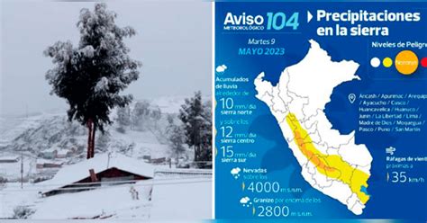 Senamhi ¿la Nieve En Cusco Y Bajas Temperaturas Continuarán Hoy Y Los