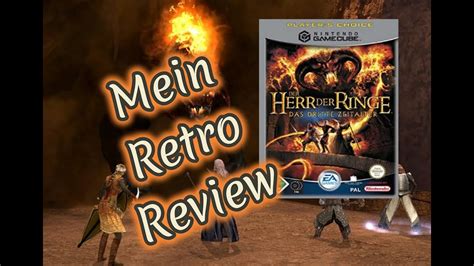 Der Herr Der Ringe Das Dritte Zeitalter Game Cube R Ckblick Youtube