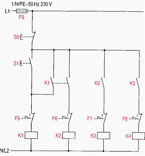 Contactor Wiring Diagram With Relay - Wiring Flow Schema