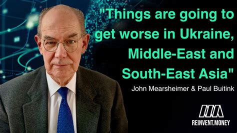 John Mearsheimer Die Lage In Der Ukraine Im Nahen Osten Und In