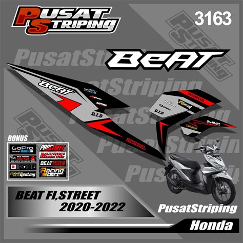 Jual Sticker Beat Striping Beat 2020 Sticker Beat 2020 2022 New