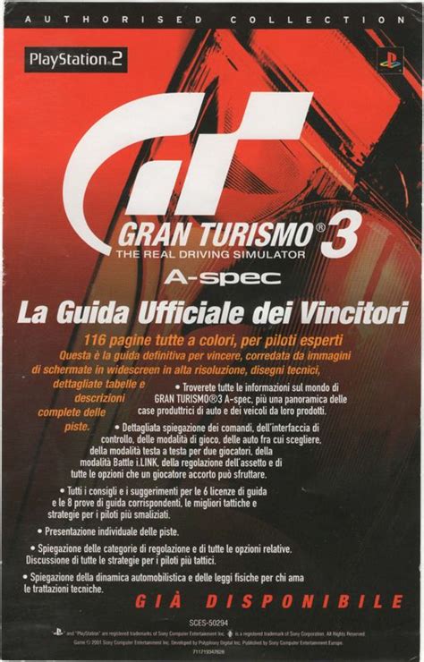 Gran Turismo A Spec Playstation Box Cover Art Mobygames