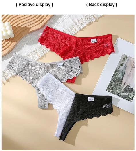 Women Briefs Sexy Panties Lace Underwear Soft Intimates Comfortable