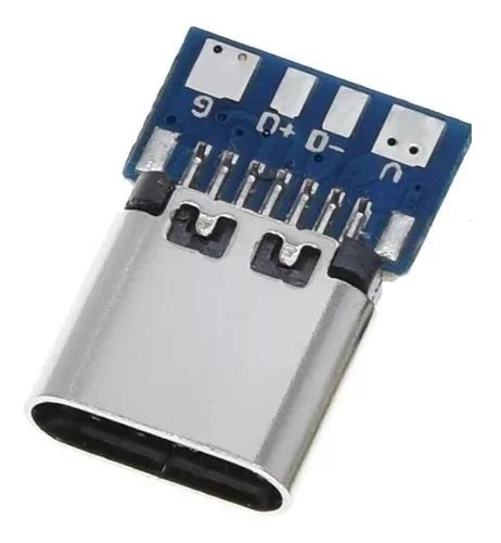 Conector Usb Tipo C Hembra Pcb Cuotas Sin Interés