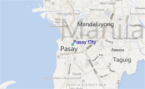 Pasay City Barangay Map