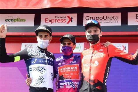 Mikel Landa Campe N De La Vuelta A Burgos Einer Rubio El Mejor Joven