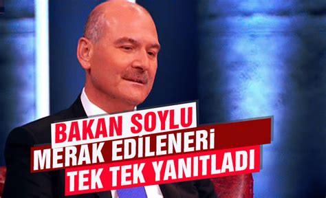 Bakan Soylu Dan Son Dakika Sedat Peker S Zleri Sapk N Trabzon