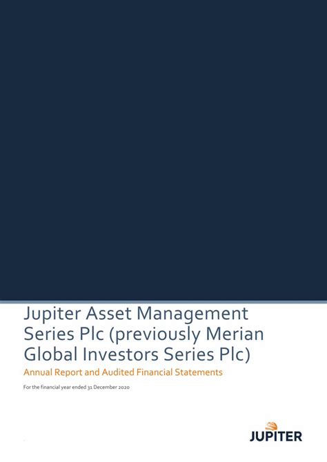 Pdf Jupiter Asset Management Series Plc Previously Merian Dokumentips