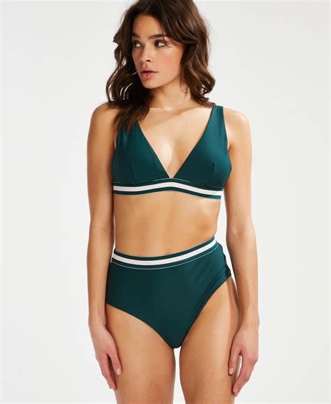 Hunkemoller Pinewood Majtki Bikini Wysoki Stan S Oficjalne Archiwum Allegro