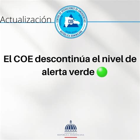 Centro De Operaciones De Emergencias COE El Centro De Operaciones