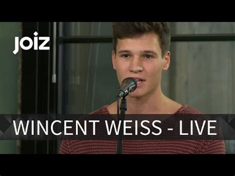 Wincent Weiss Unter Meiner Haut Live Joiz Youtube