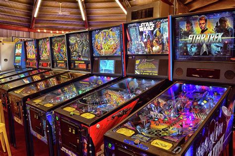 Pinball Machines Photograph by James DeFazio - Pixels