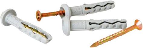 Дюбель-гвоздь 6х40 мм полипропилен гриб WAVE 100 штук - купить в ...