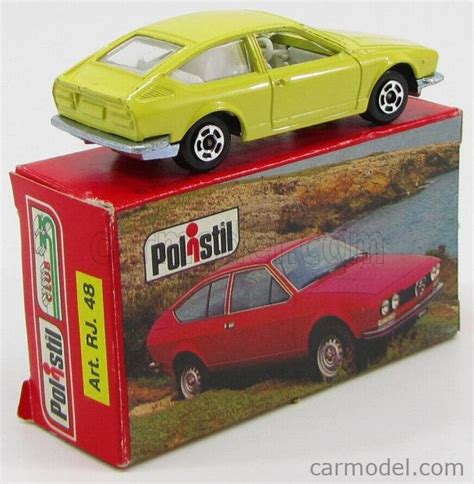 Politoys Polistil Rj Escala Alfa Romeo Alfetta Gt Yellow