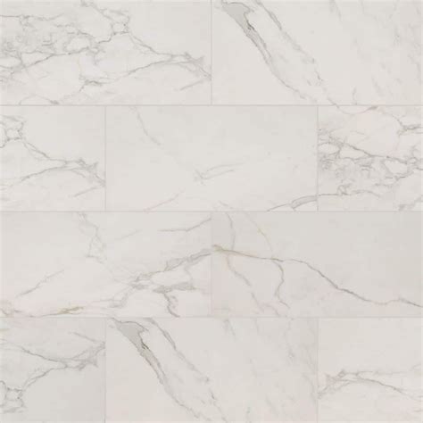 MSI Regallo Calacatta Isla 12 In X 24 In Polished Porcelain Floor And