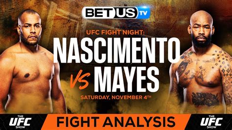 Rodrigo Nascimento Vs Dontale Mayes Ufc Fight Night Ufc Expert