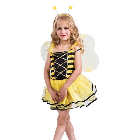 Party Cosplay Kids Bee Costume Girls Animal Insect Bee Costume For ...