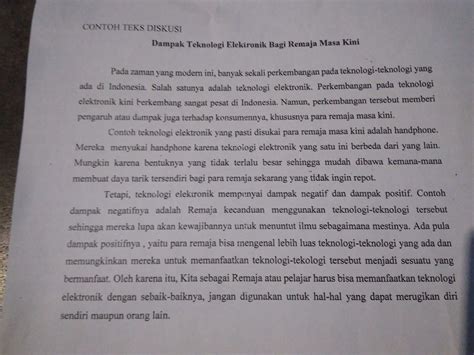 Contoh Teks Diskusi Tentang Kebersihan Lingkungan Sekolah Beinyu