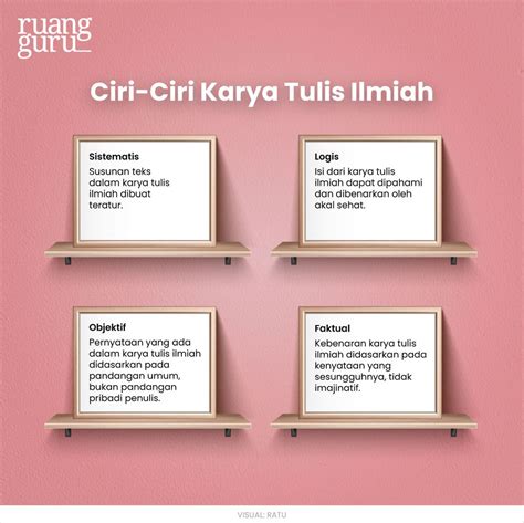 Pengertian Karya Ilmiah Ciri Ciri Struktur Jenis Contoh