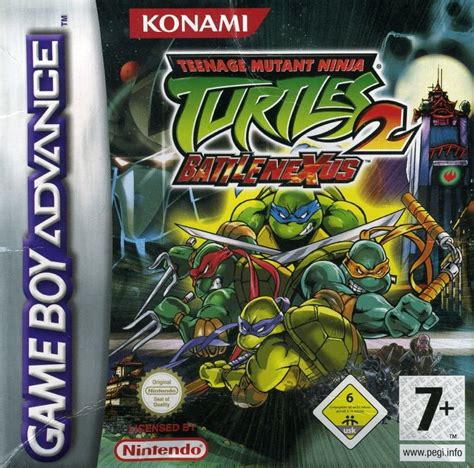 Teenage Mutant Ninja Turtles 2 Battle Nexus Para Game Boy Advance 2004