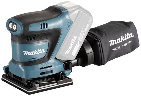 Makita DBO480Z Cordless Random Orbit Sander W O Battery 18 V 102 X 112