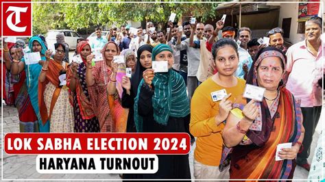 Voter Turnout In Haryana Till Pm Kurukshetra Records Highest Number