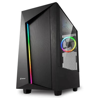 Gabinete Sharkoon Elite Shark Ca T Full Tower Rgb Fan Lateral