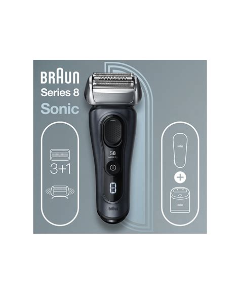 Braun Series 8 Latest Generation Wet And Dry Electric Shaver With 4 In