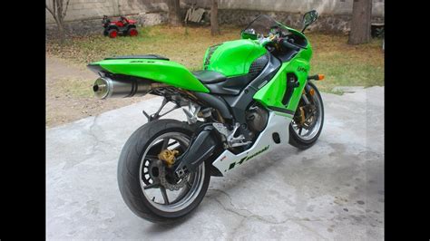 Kawasaki Ninja ZX 6R 2006 636 YouTube