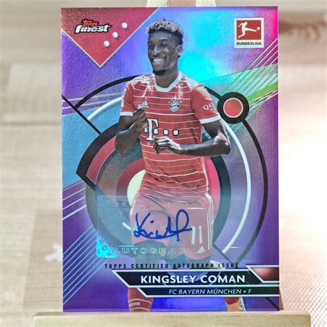 Topps Finest Bundesliga Kingsley Coman