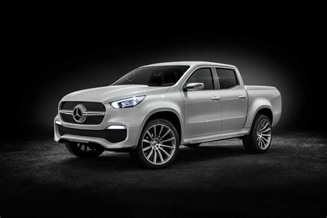 Mercedes Benz Previews X Class Pickup Truck With Two Concepts