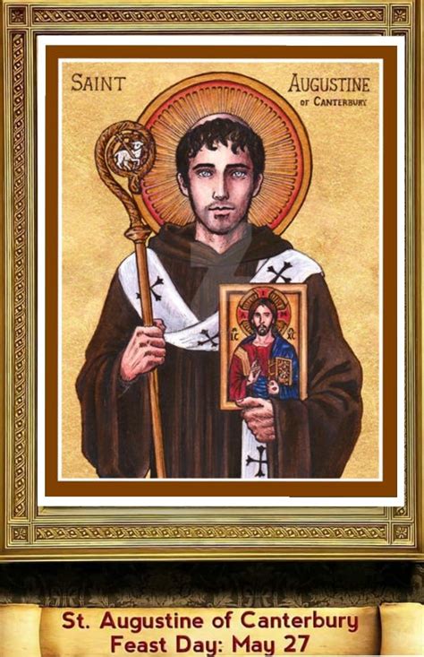 Feast Of Saint Augustine Of Canterbury Bishop 27th May Prayers And